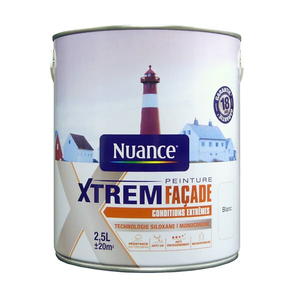 H17783-2L5 - Peinture XTREM FaÃ§ade - Blanc