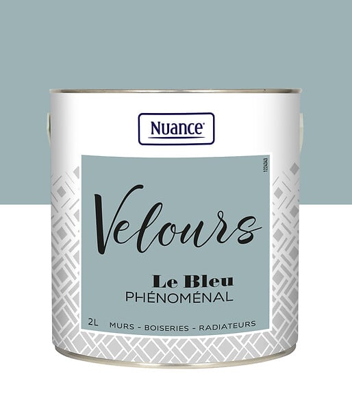 436256 - Peinture Velours - Bleu phenom