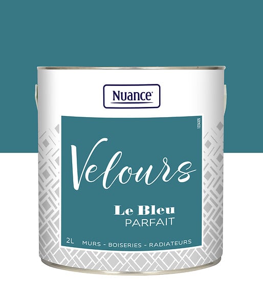 436255 - Peinture Velours - Bleu parfai