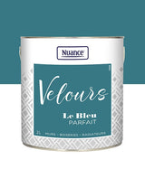 436255 - Peinture Velours - Bleu parfai