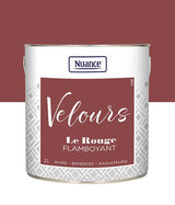 436261 - Peinture Velours - Rouge flamb