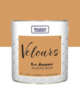 436263 - Peinture Velours - Jaune audac