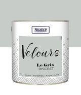 436239 - Peinture Velours - Gris discre