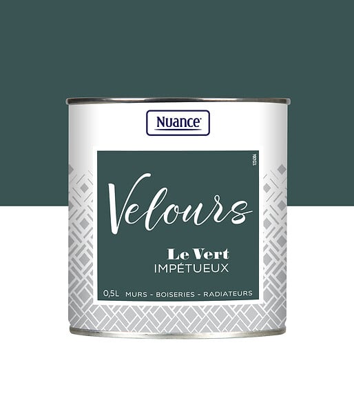 436219 - Peinture Velours - Vert impetu