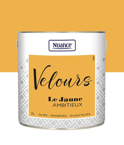 436249 - Peinture Velours - Jaune ambit