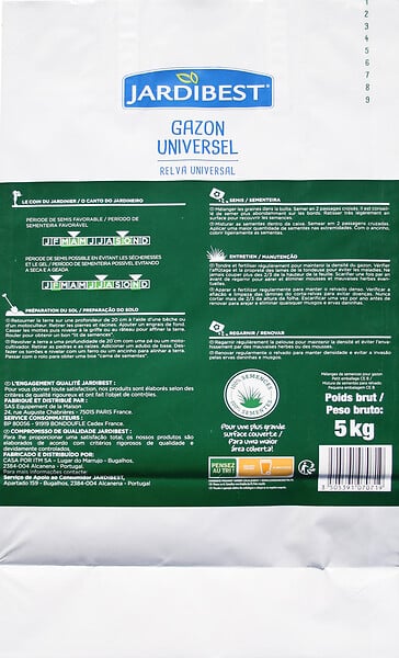 44820J5 - Gazon Ã  semer universel - 5kg