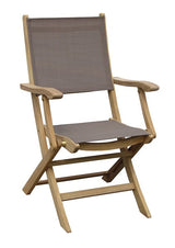 TDC 3805AV - Fauteuil pliant teck naturel e