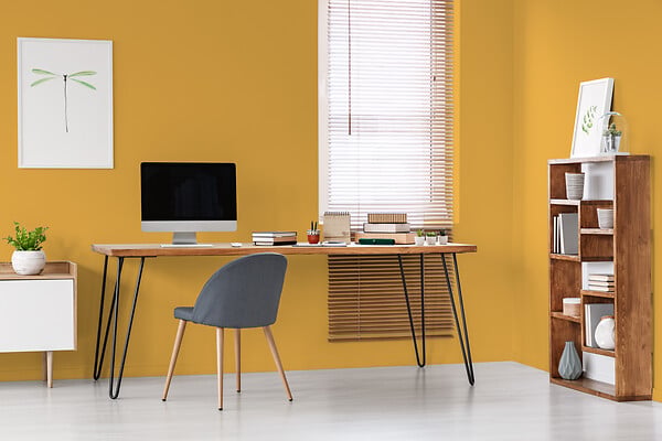436249 - Peinture Velours - Jaune ambit
