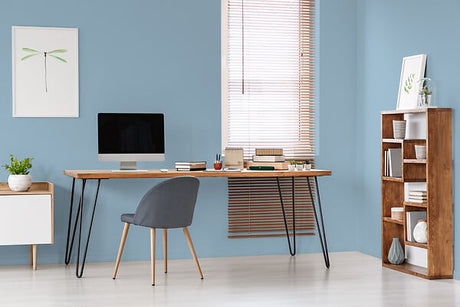 436260 - Peinture Velours - Bleu attach
