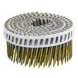 5250 Pointes en rouleau 50 x 2.5 mm 16° NORFIX NFX11528 avec tête légèrement bombée inox A4 annelé liaison plastique