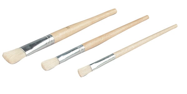 1430 - 3 pinceaux Ã  raccords n6 - 10