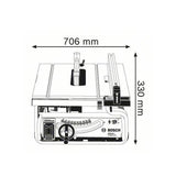 Scie sur table  ø254mm GTS 10 J (C)  BOSCH 0601B30500 1900W