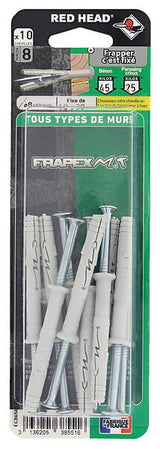 FC865BL10 - Blister de 10 chevilles Frapex