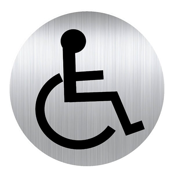 3321360009906 - Panneau TOILETTES HANDICAPES a