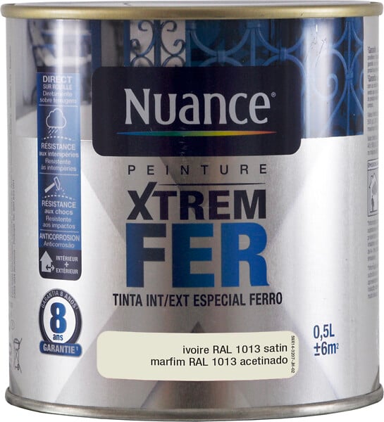BRM110552 - Peinture XTREM Fer - Ivoire -