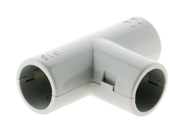 Lot de 2 tés IRL diam 16mm BRICELEC