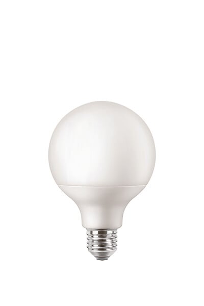 Ampoule LED E27 Globe - Dépolie - Blanc froid - 2700K - 60W