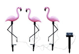 Lumière extérieure solaire - Flament rose