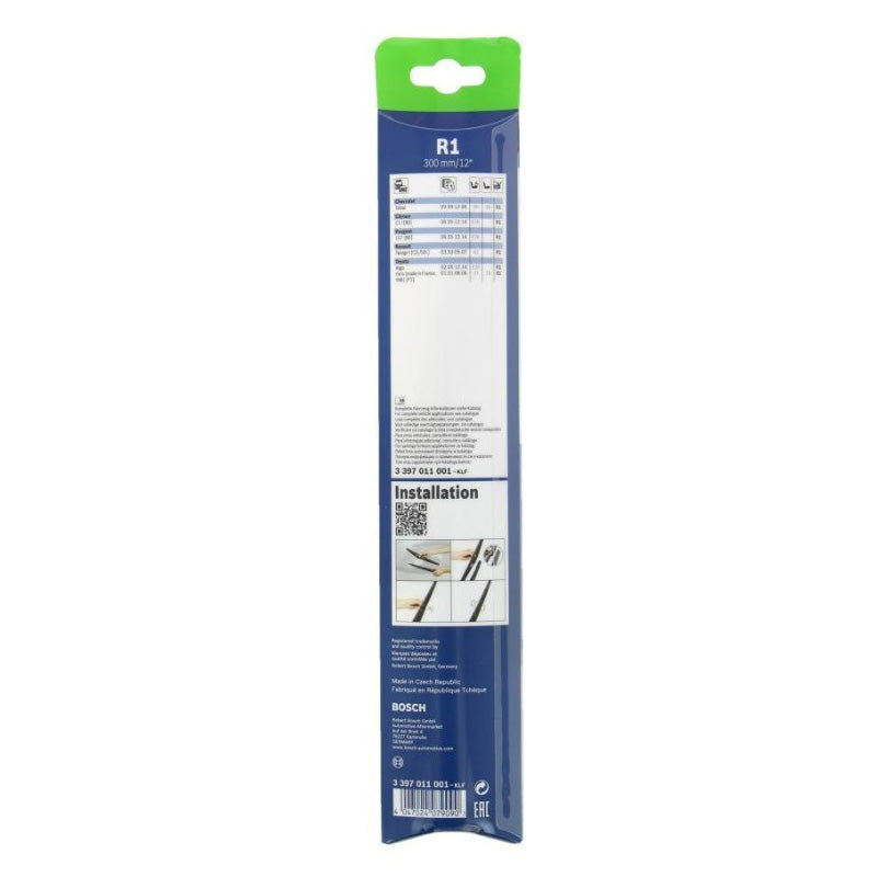 Essuie-glace arrière BOSCH 3397011001 300 mm plat