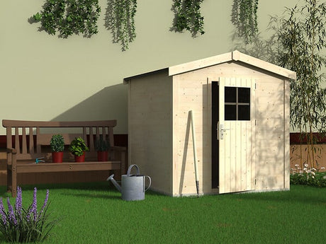 Abri de jardin - Bois - surface utile 3,8m² - surface hors-tout 4,62m²