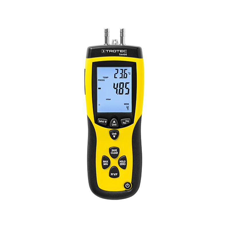 Anémomètre à pression différentielle TA 400 - TROTEC - 3510004007