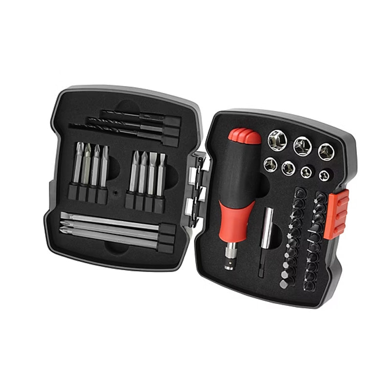 Jeu de cliquet et douilles 43 pièces BLACK+DECKER - A7175-XJ