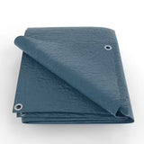 Bâche lourde - Polyéthylène - Bleu marine - 150g/m2 - 4x5m