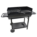 Barbecue demi tonneau à charbon 90 x 50 cm