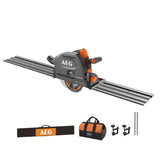 Scie plongeante AEG BKS18PBL-0 165mm 18V BRUSHLESS avec rail de guidage de 152cm (vendu sans batterie)