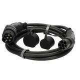Câble de recharge EV type 2 - BRENNENSTUHL - 1384000030 - L.7m 22kW noir IP55