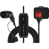 Câble de charge EV type 2 - BRENNENSTUHL - 1384020 - Mode 2, 16A, 11 kW, 8m, IP44, écran