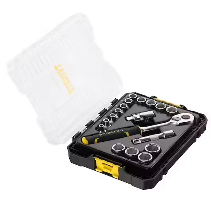 Coffret de douilles stakbox m - 3/8’’ - jeu de 18 pcs - fatmax - STANLEY - FMMT98102-0
