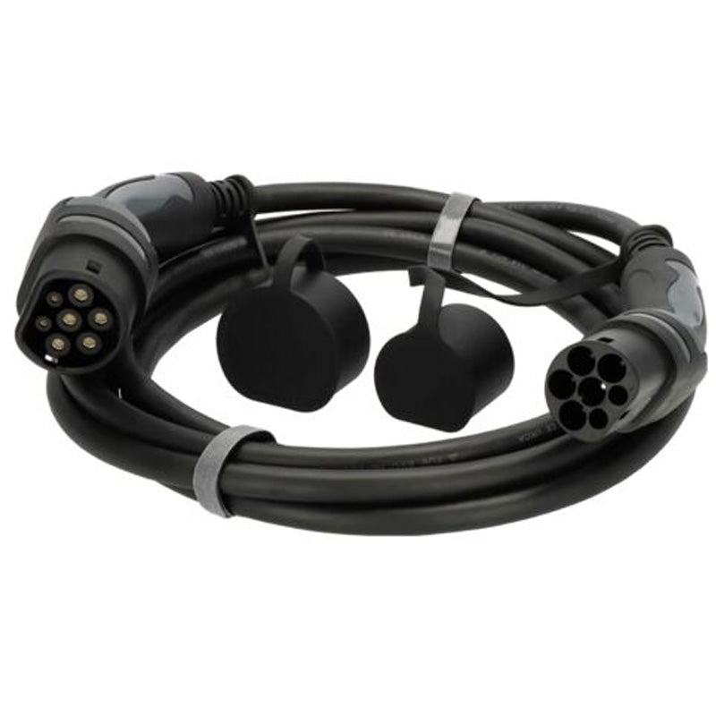 Câble de recharge EV type 2 - BRENNENSTUHL - 1384000020 - L.7m 11kW noir IP55