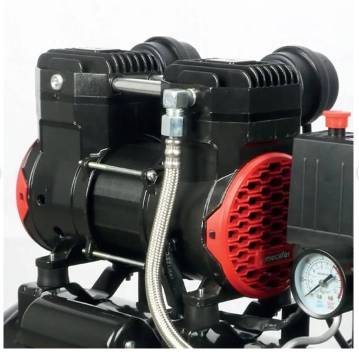 COMPRESSEUR DEBRUITE 24L 1,5HP POWER SILENT - MECAFER - 425623