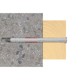 Cheville rallongée DuoXpand 10x120 avec vis à tête fraisée en acier électrozingué FISCHER 562157 Boîte de 50