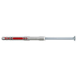 Cheville rallongée DuoXpand 10x120 avec vis à tête fraisée en acier électrozingué FISCHER 562157 Boîte de 50