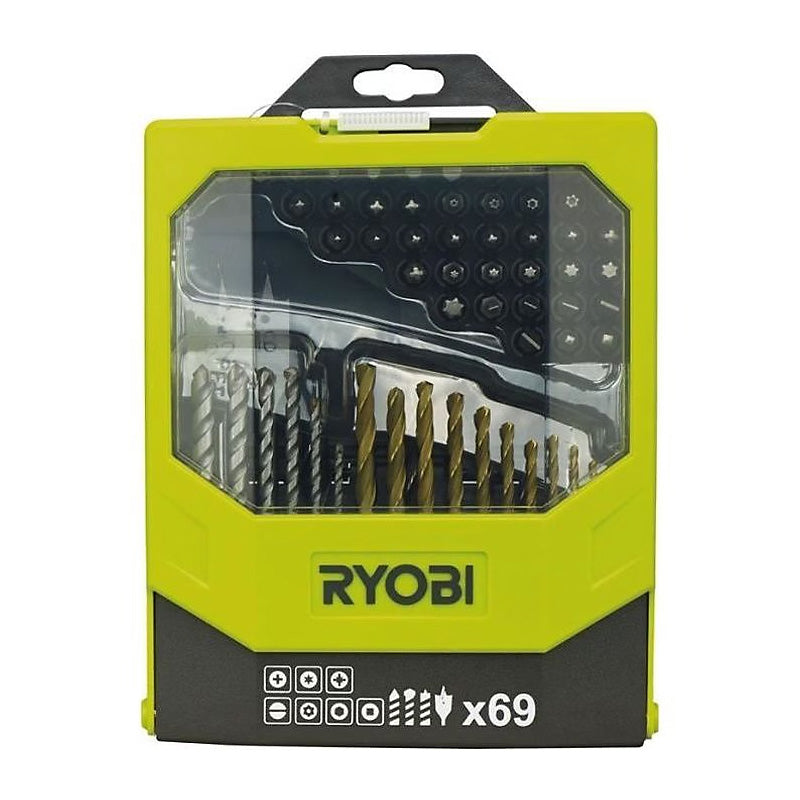 Coffret d'accessoires mixtes forets et embouts - RYOBI