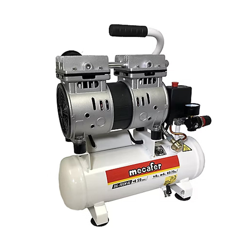 COMPRESSEUR DEBRUITE 6L 0,75HP SILTECH - MECAFER - 425513