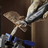 Dremel 8250 Outil Rotatif Multifonction Sans-fil 12V, 65 acc, 5 adaptations, 1 batterie 2Ah, de 5.000 à 30.000 tr/min