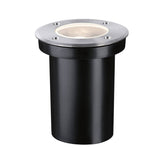Encastré de sol Floor Extérieur - Paulmann - 94390 - 230V - D.105mm - max.10W - GU10 - gradable - IP65 - Acier