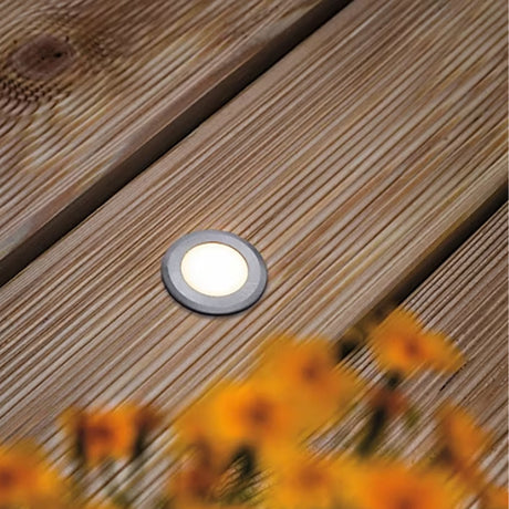 Encastré de sol Floor carré Extérieur - Paulmann - 94366 - 230V - 50x50mm - 2W - 210lm - 3000K - IP67 - Acier