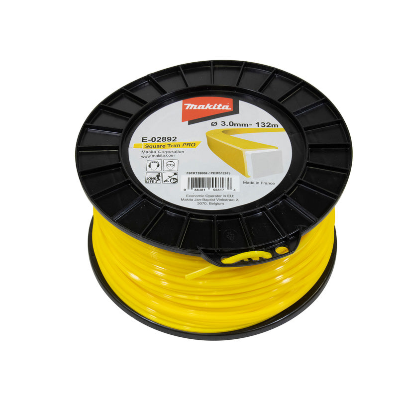 Fil carré Square Trim Pro MAKITA E-02892 3mm x 132m