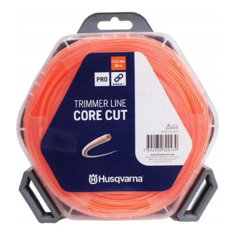 Fil  de coupe HUSQVARNA 597669211 2,4 mm Orange/translucide