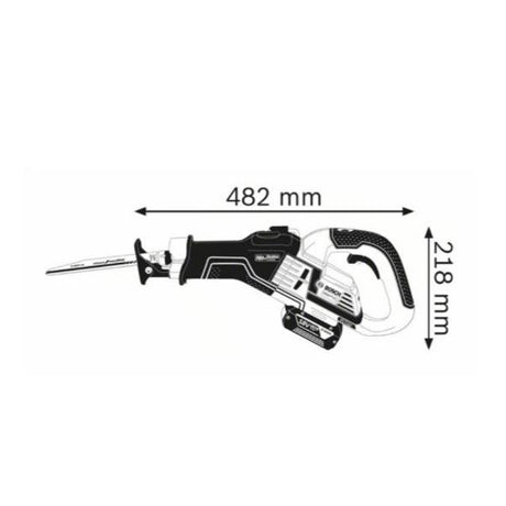 Scie sabre sans-fil BOSCH GSA 18V-32 - 0 601 6A8 108 Professional (vendu sans batterie)