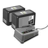 Kit Batteries + chargeur KÄRCHER - 2 * 36 V/7,5 - 2.445-070.0