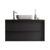Meuble salle de bain suspendu ARREDOBAGNO CAMPANELLI 2 tiroirs + vasque à poser 110cm