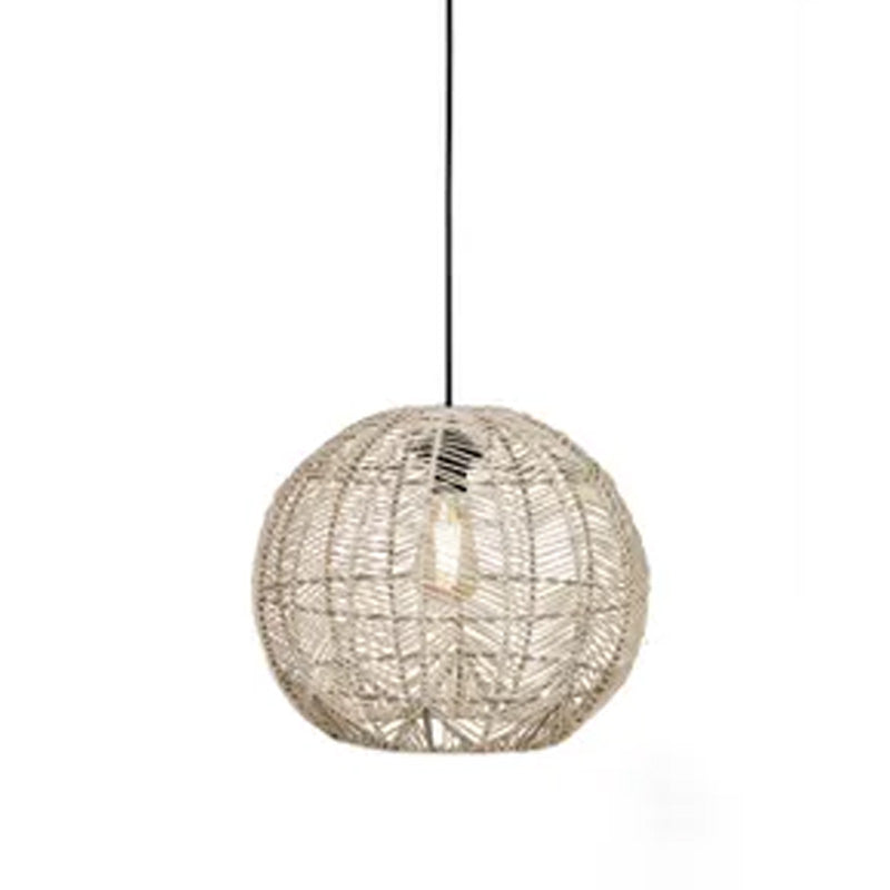 Abat-jour pour suspension Mia en rotin - ⌀ 38 cm - naturel