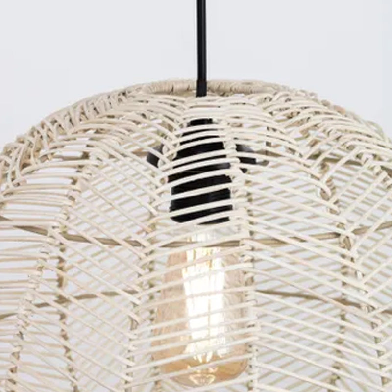 Abat-jour pour suspension Mia en rotin - ⌀ 38 cm - naturel