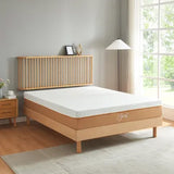 Matelas Athéna réversible - mémoire de forme - housse amovible - épaisseur 25 cm - 140 x 190 cm