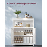 Armoire de salle de bain VASAGLE 60 x 30 x 80 cm